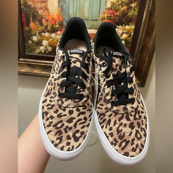 Adidas Vulc Raid3r x FARM Rio Low Leopard sneakers - Picture 7 of 15